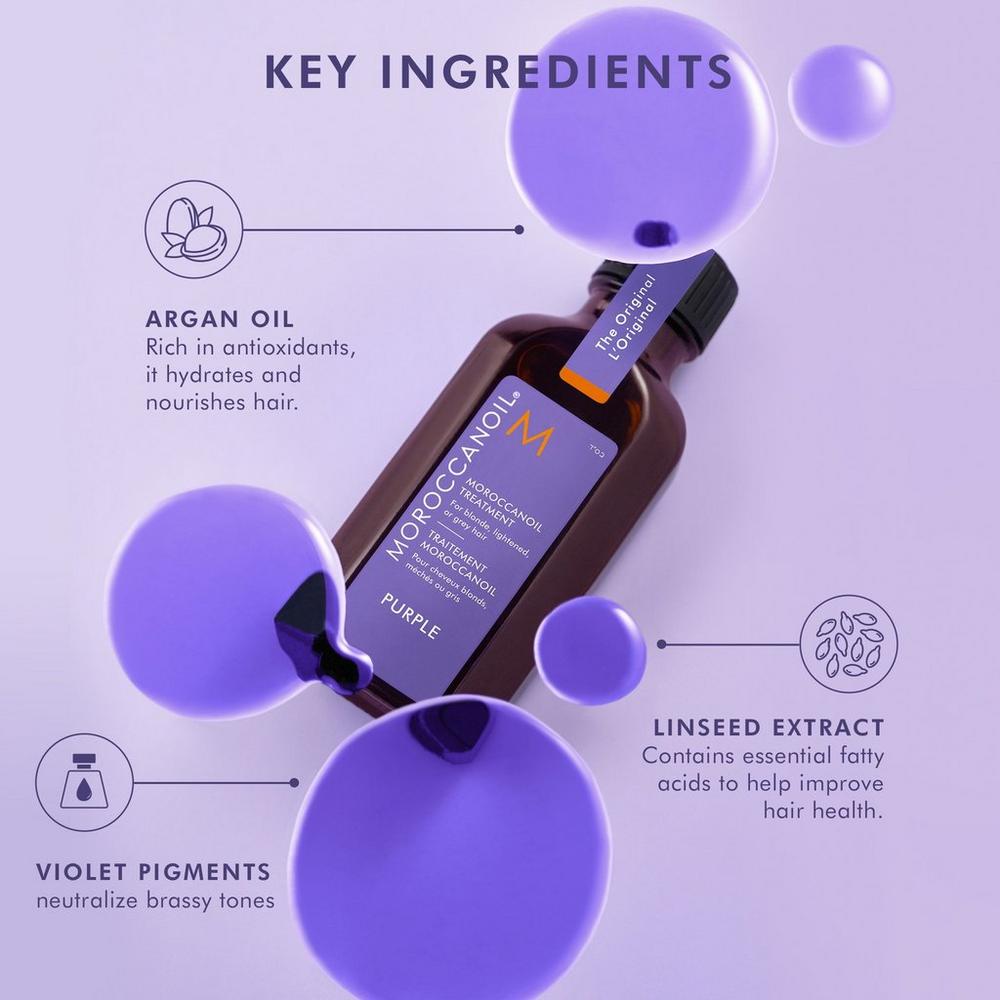 Moroccanoil Treatment Purple Hair Oil