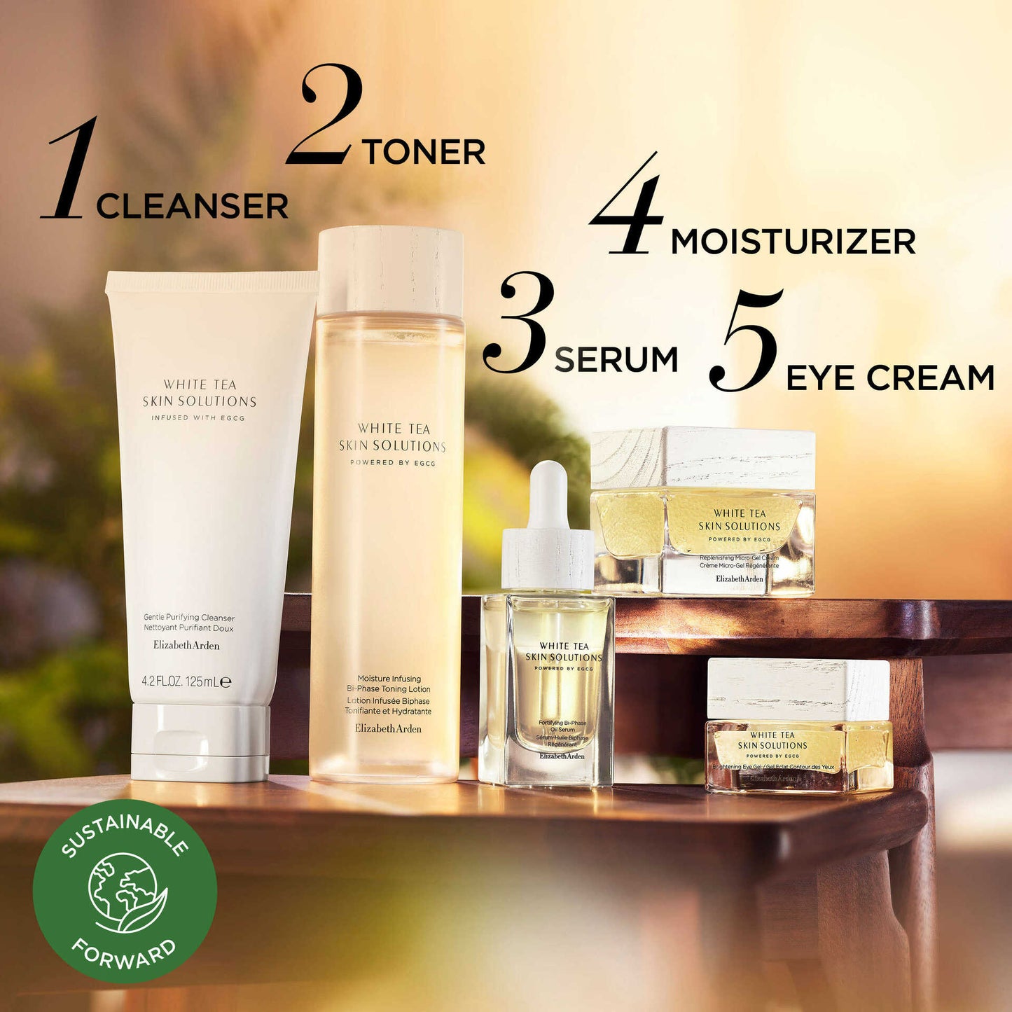White Tea Skin Solutions Brightening Eye Gel