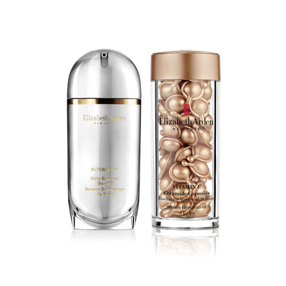 Superstart Skin Renewal Booster and Vitamin C Ceramide Radiance Renewal Serum Set