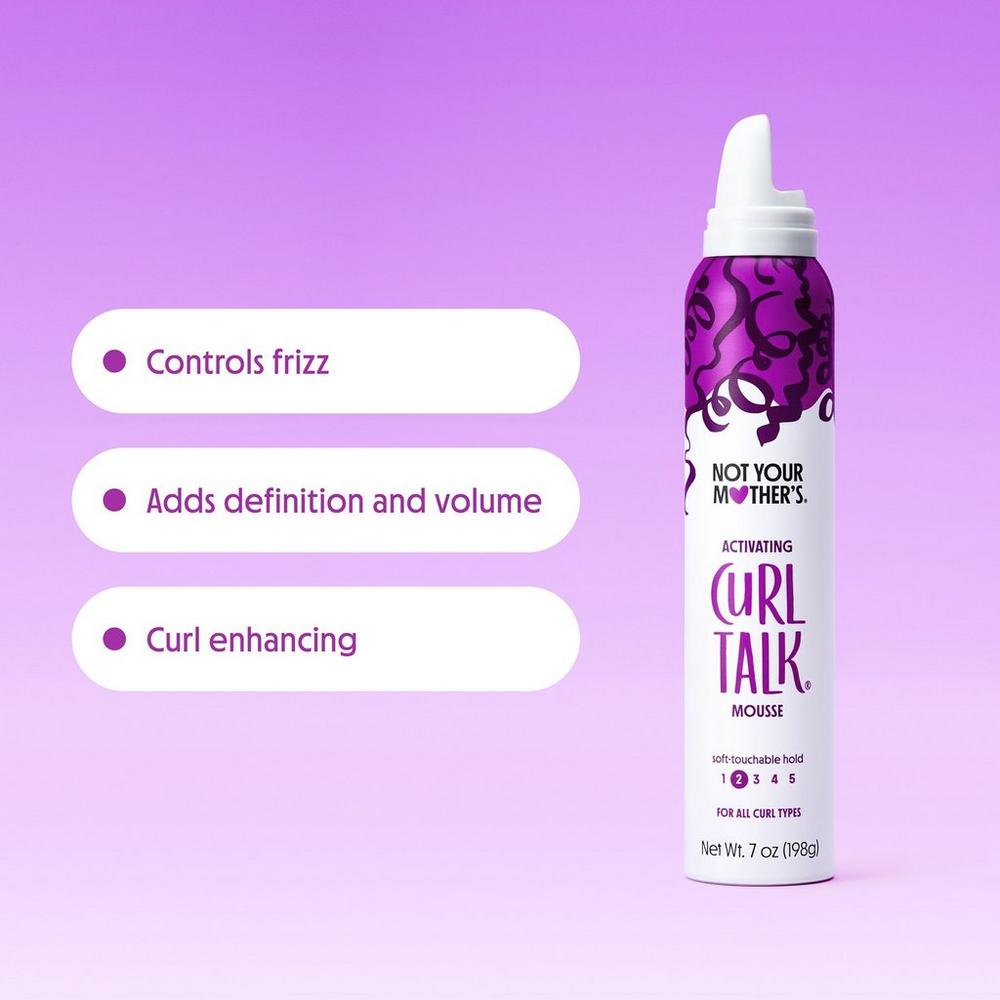 Not Your Mother's Curl Talk Curl Activating Hair Mousse
