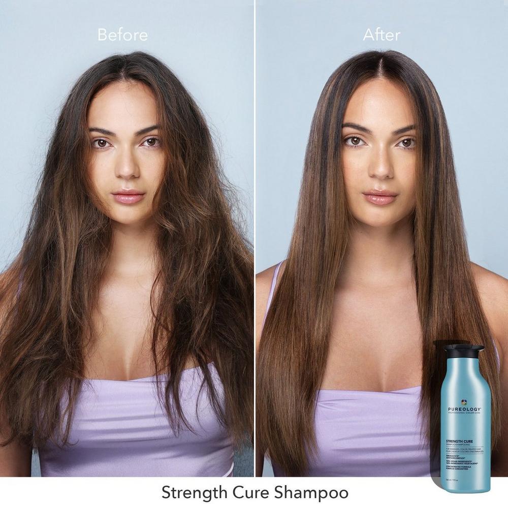 Pureology Strength Cure Shampoo For Damaged Hair & Split Ends