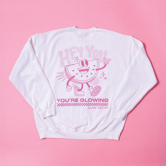 You're Glowing Watermelon Crewneck