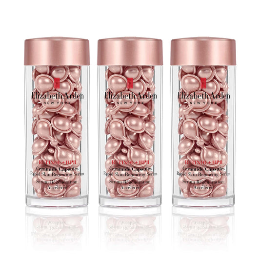 Retinol + HPR Ceramide Capsules Line Erasing Night Serum Set 180 Pieces