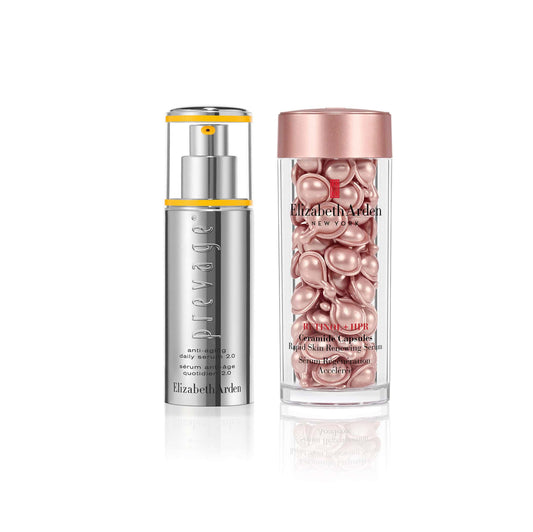 Retinol + HPR Ceramide Capsules Serum and PREVAGE® Anti-Aging Daily Serum 2.0 Duo
